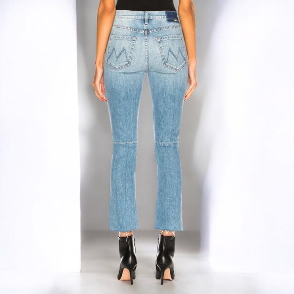 Mother High Waisted Rascal Zip Step Fray Misbeliever Size 26 - Picture 3 of 14